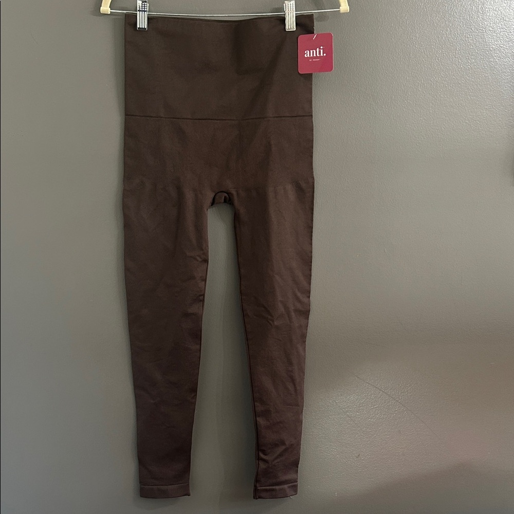 Anti by Proof seamless brown high-waisted leggings